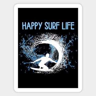 HAPPY SURF LIFE Magnet